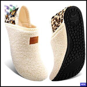 Cozy Faux Fur Slipper Socks Barefoot Indoor Outdoor Comfy House Shoes